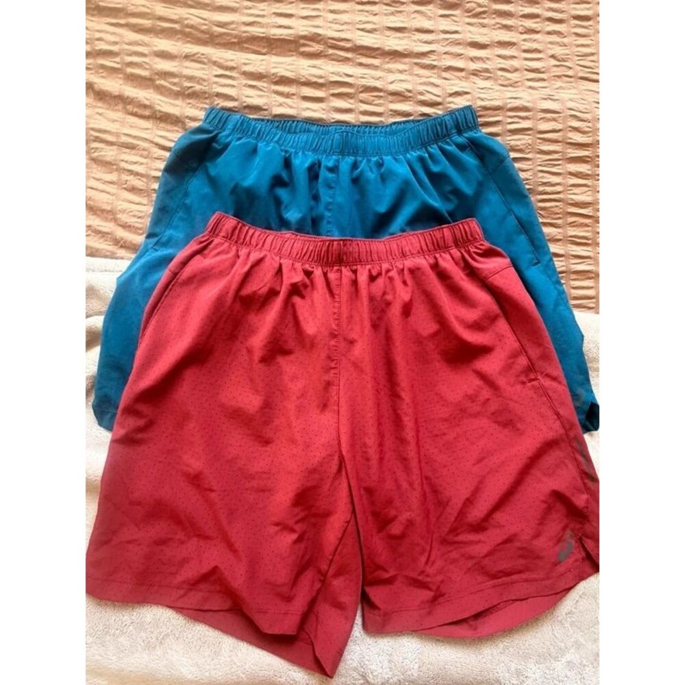 ASICS Mens Athletic Workout Shorts Size M